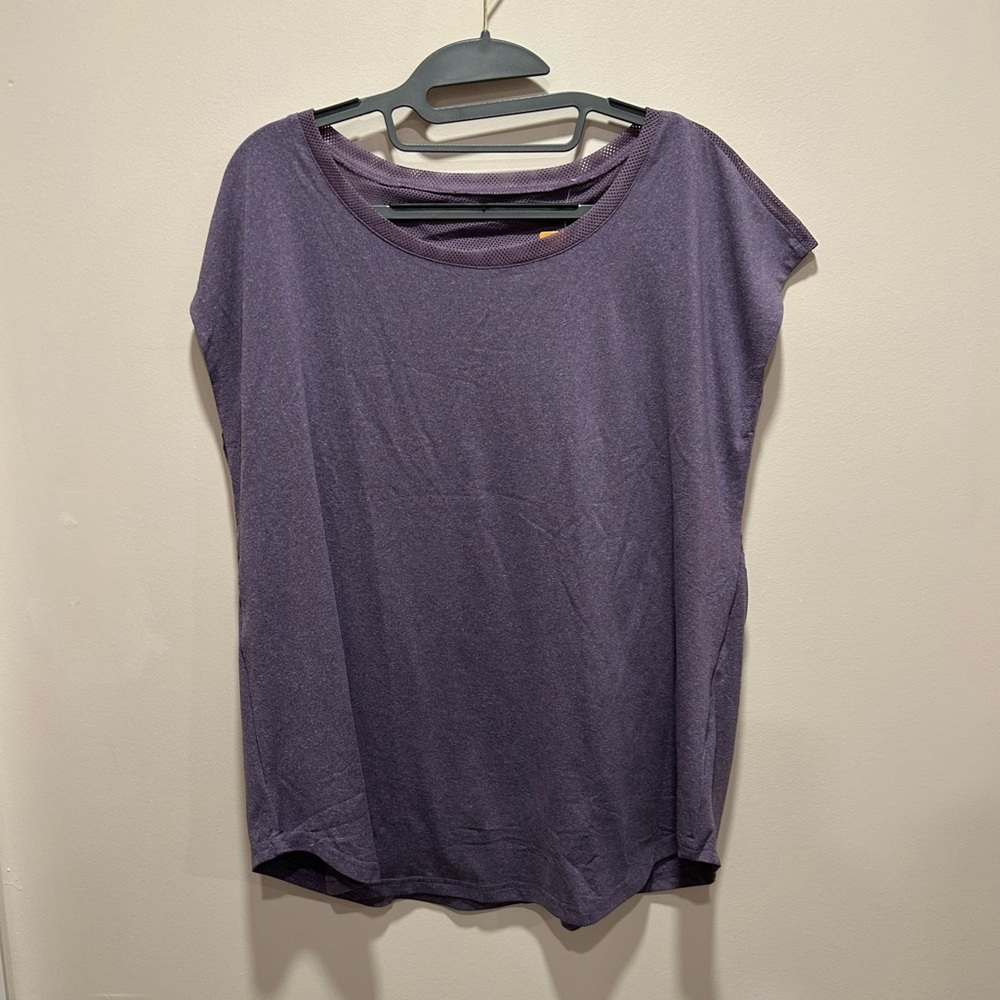 45. Purple Relaxed Fit Short Sleeve Tee